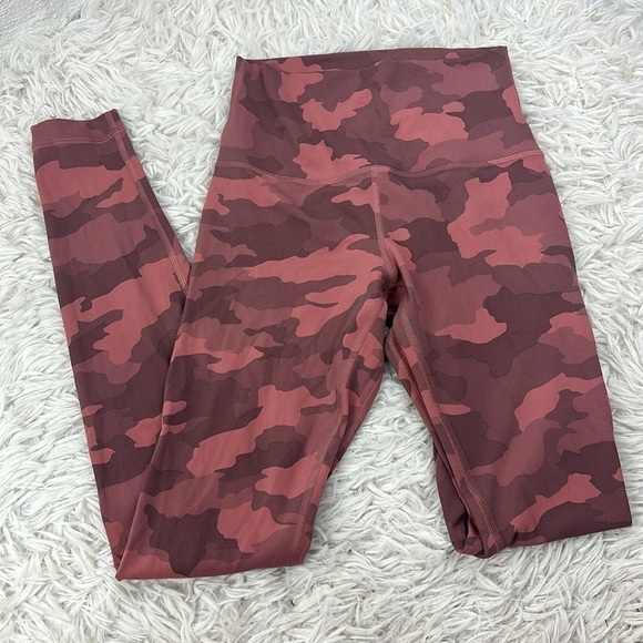 Lululemon Align High-Rise Pant 28" Heritage 365 Camo Brier Rose Multi - Picture 1 of 5